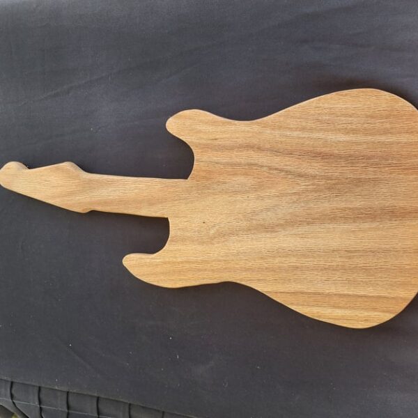 Electric Guitar Shaped Cutting Board