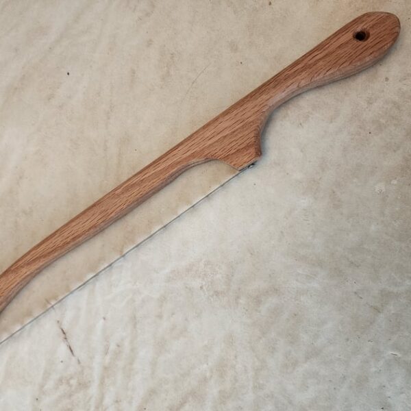 RED OAK FIDDLE BOW KNIFE
