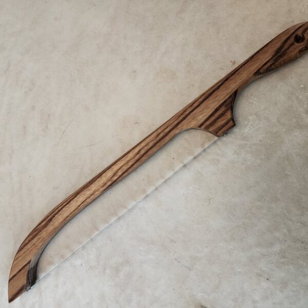 ZEBRAWOOD FIDDLE BOW KNIFE